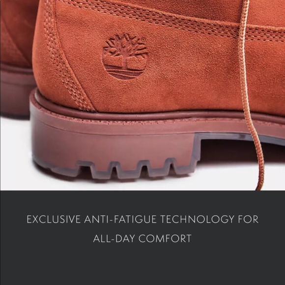 Timberland Men's 6 Inch Premium Boots Dark Rust - Picture 6 of 8